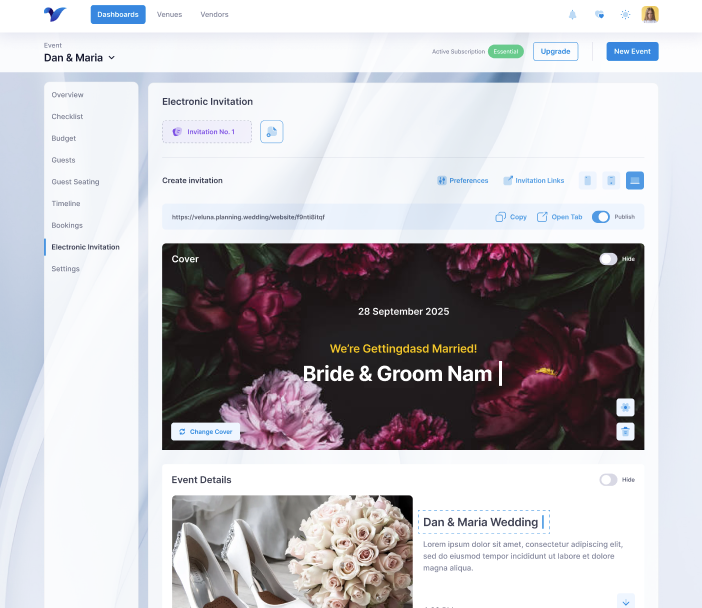 Personalizeaza Invitatia